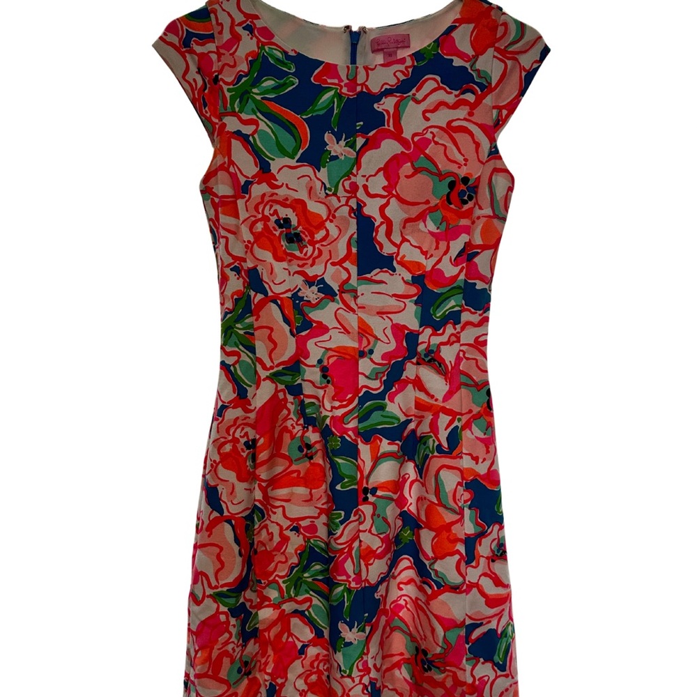 Lilly Pulitzer Vibrant Floral Mini Dress